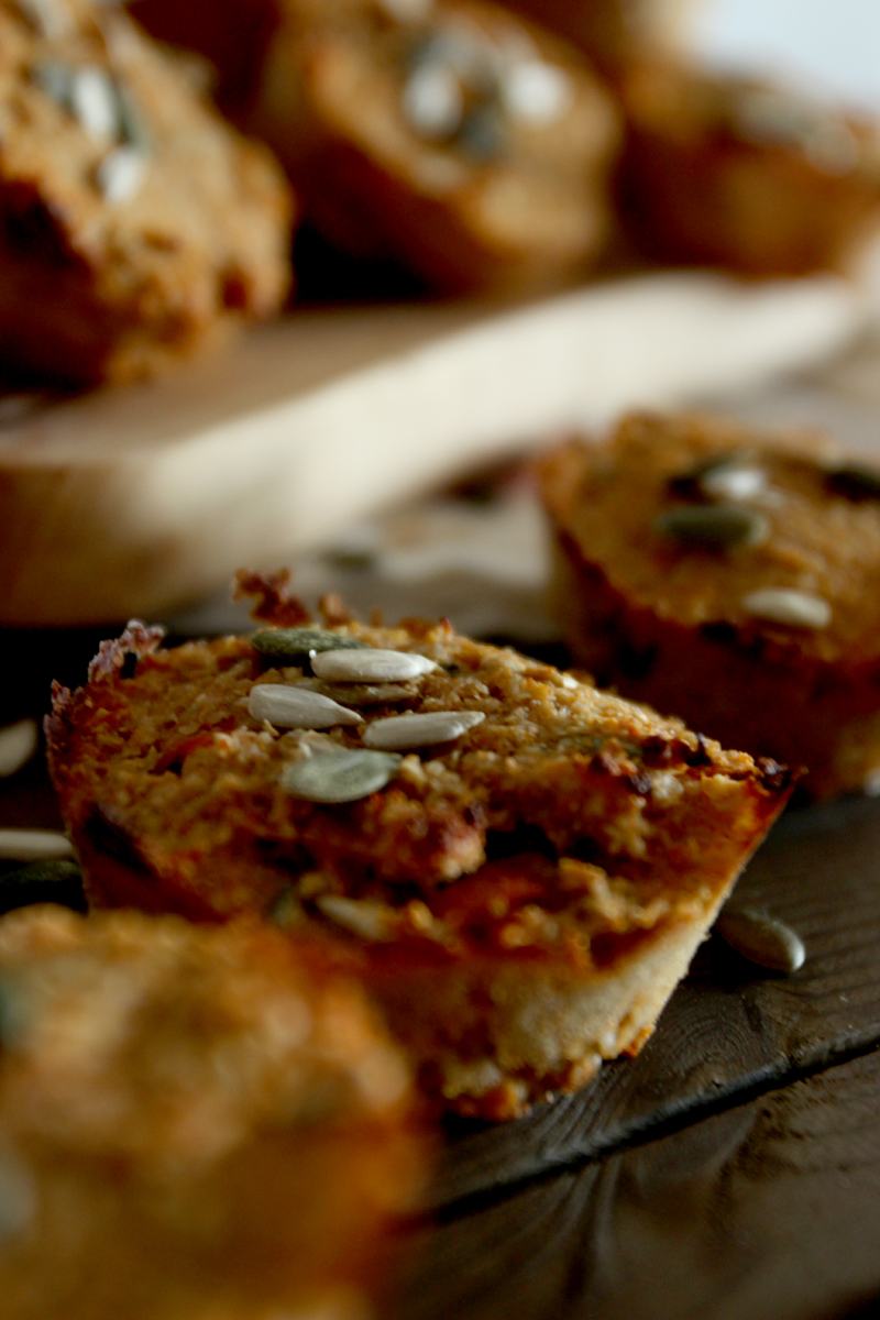 Carrot Cake Protein Muffins