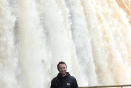 Getting Soaked at Iguazu Falls, Brazil