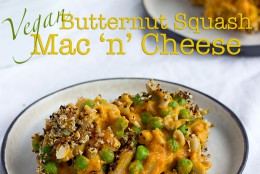 Butternut Squash Vegan Mac and Cheese