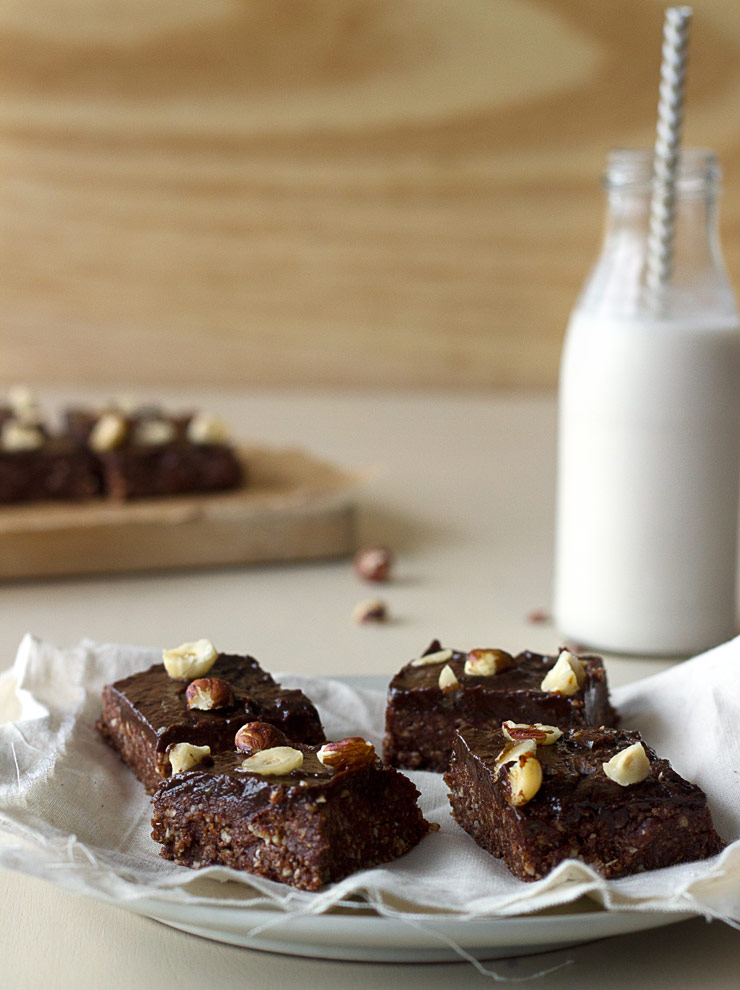 No-Bake Nutella Brownies via Teffy's Perks