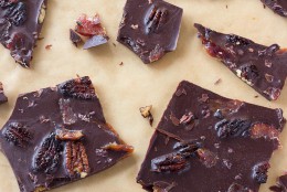 Naughty Candied Bacon and Spiced Pecan Chocolate
