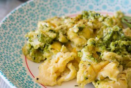 Not-So-Scrambled Eggs with Kale Pesto!
