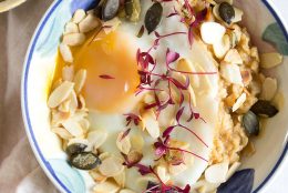 Savoury Amaranth & Oatmeal Miso Porridge