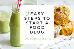 How to Start a Food Blog In 5 Easy Steps