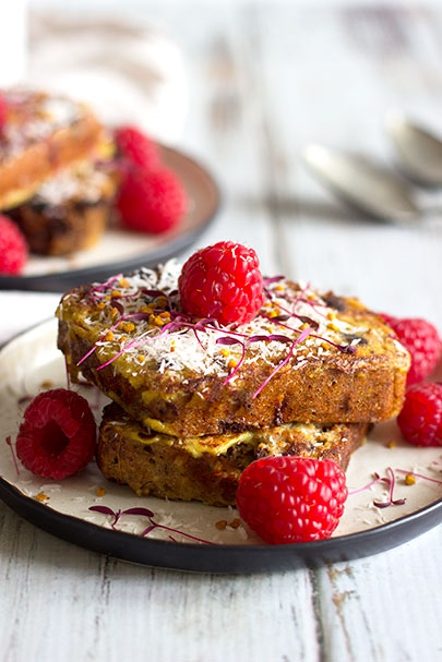 Post Workout Banana Bread French Toast