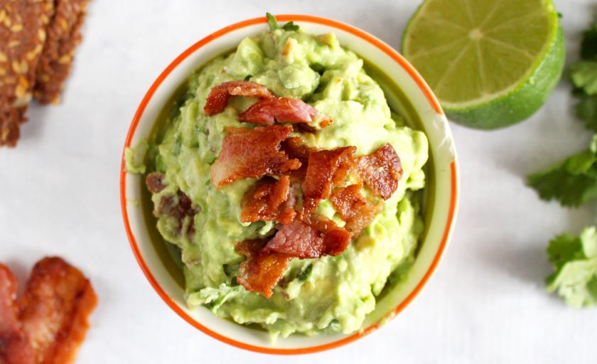 Spicy Bacon Guacamole Dip – With A Secret Ingredient!